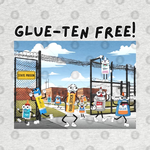 Glue-ten Free! by Dorky Donkey Designs